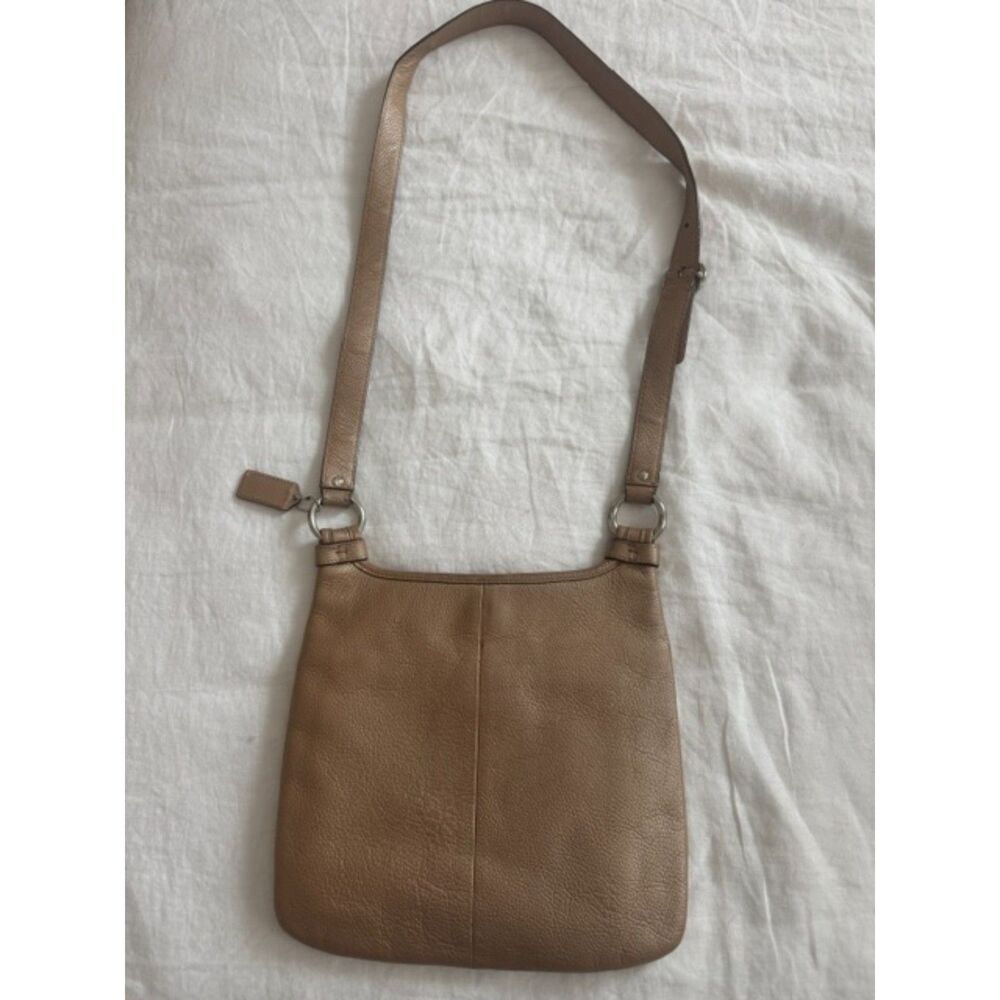 Coach Penelope Leather Crossbody, Rose Gold - Picture 2 of 10
